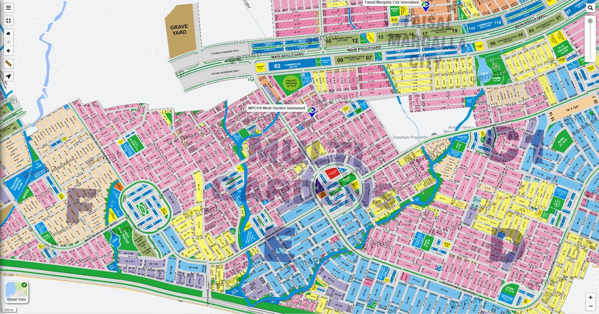 Sector Map B1 Block