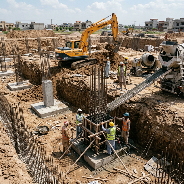 Main Foundation Work