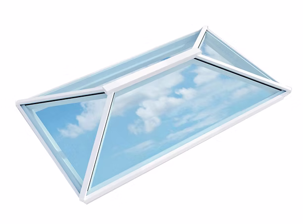 Contemporary Lantern (White)